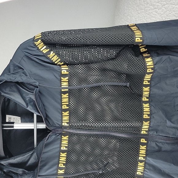 PINK lightweight mesh insert jacket! - Picture 8 of 12